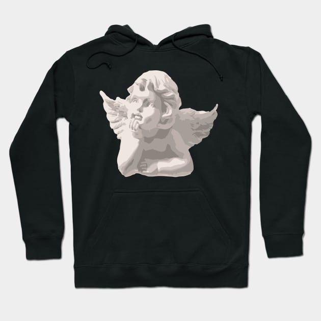 Baby angel hoodie clearance